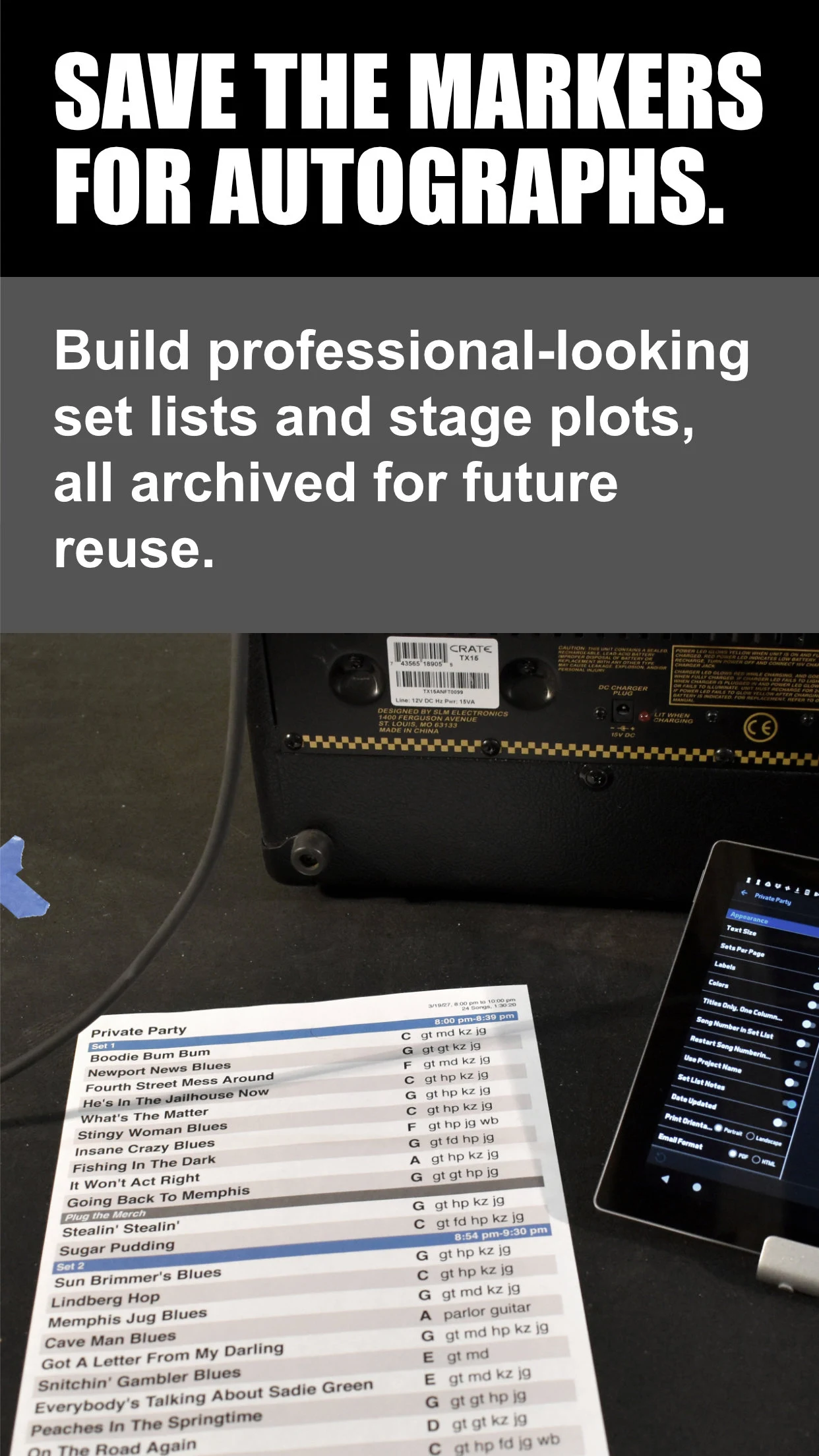 BandHelper screenshot