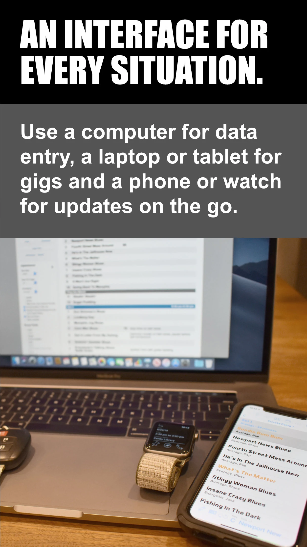 BandHelper screenshot