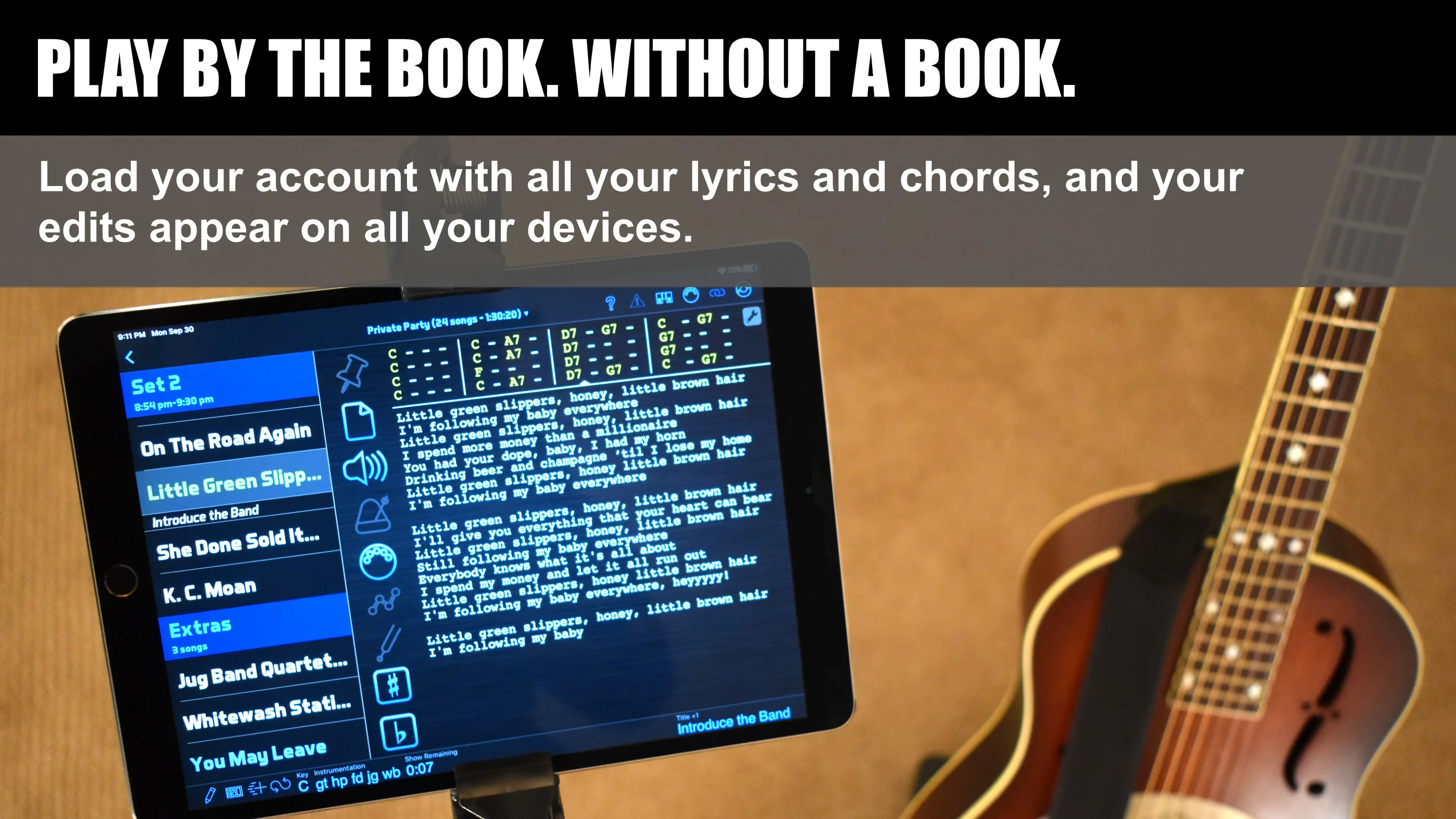 BandHelper screenshot